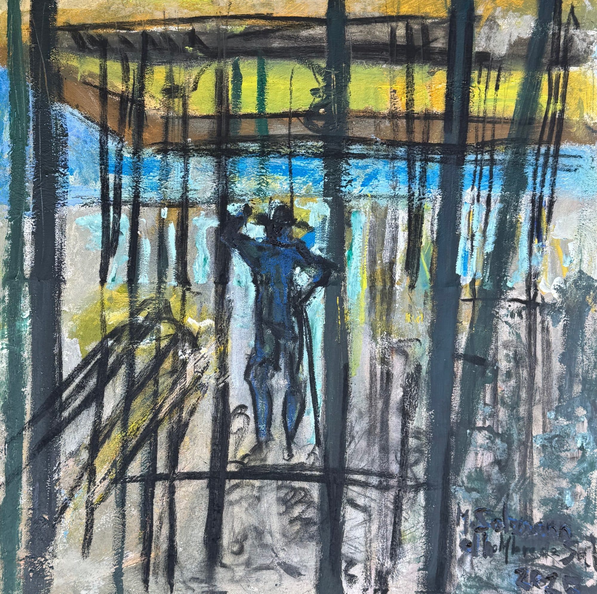 THE FOOL ON HIS CONSTRUCTION SITE, 2025